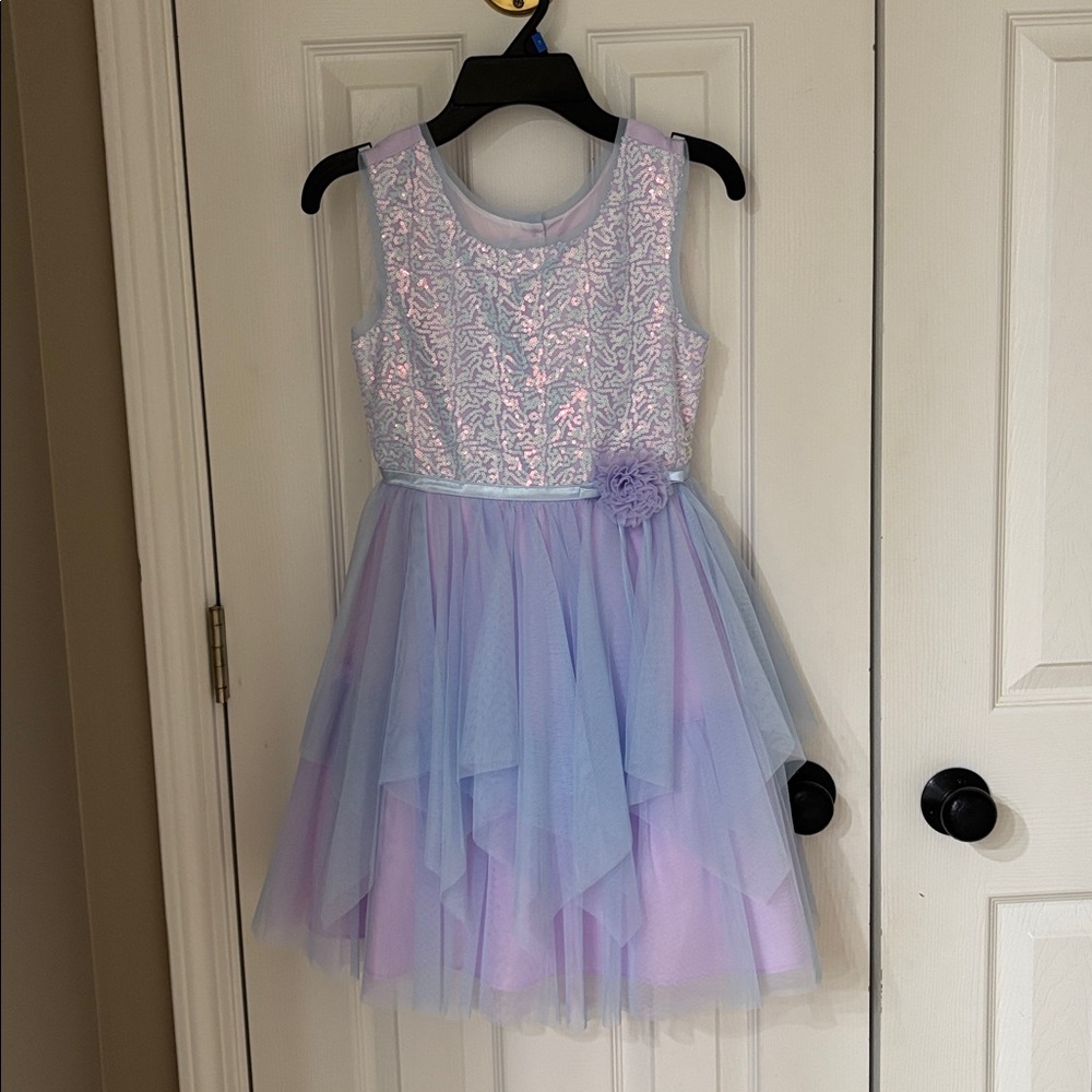 NWOT Light Purple Sequin Dress